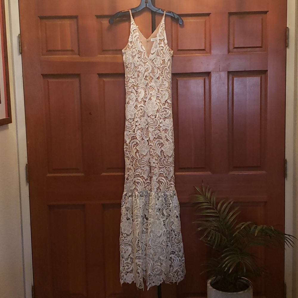 Vintage Style Bodycon Evening Gown